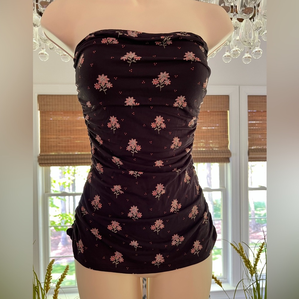 Free People Floral Tube top
